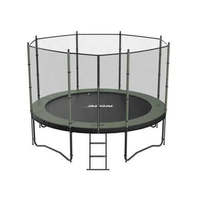 ACON Air 3.7m Trampoline with Standard Enclosure and ladder.