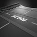 Acon Freestyle Mini Trampoline detailed view of slipstops on its mat surface